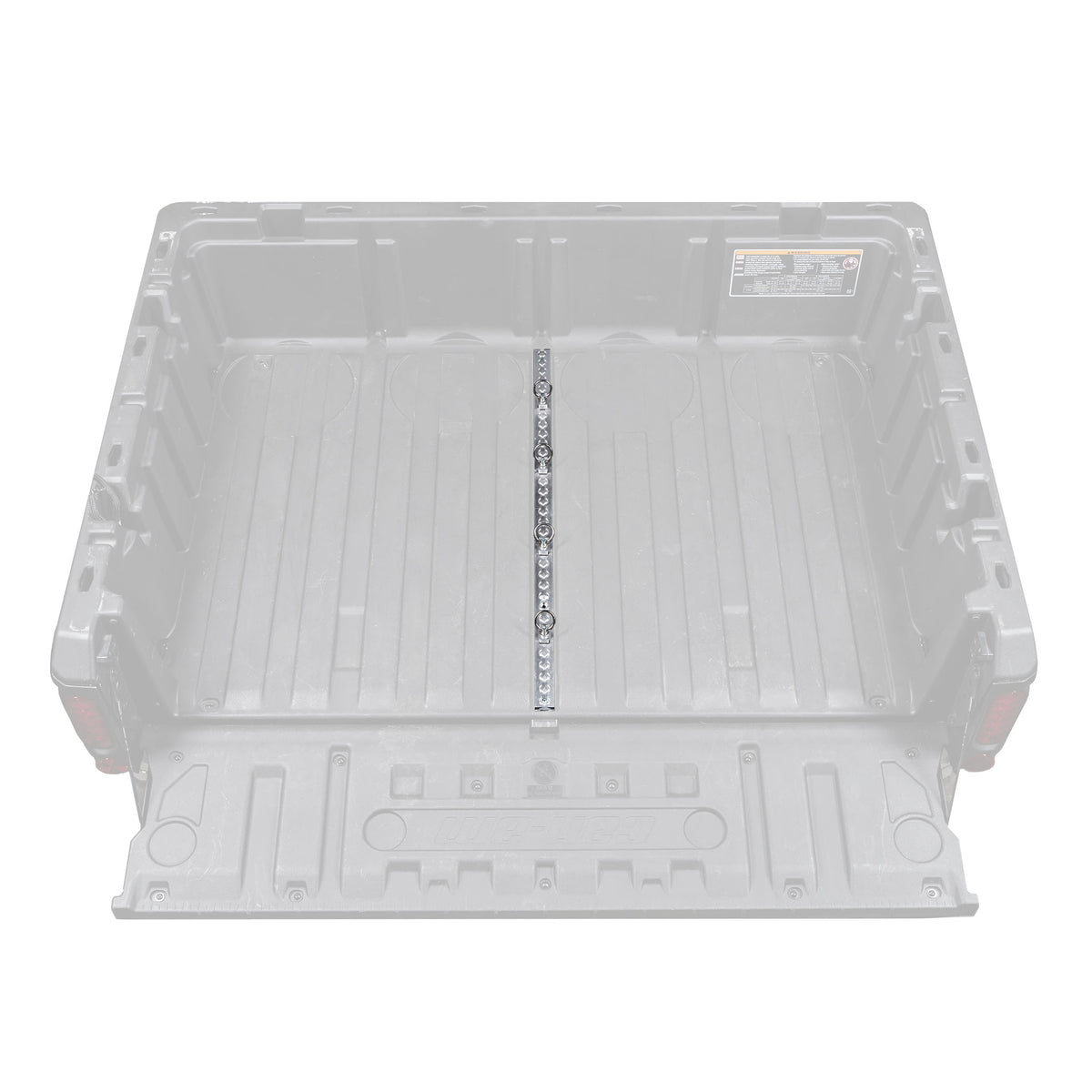 Alpha Can-Am Defender Bed Single L-Track Rail w/Hardware