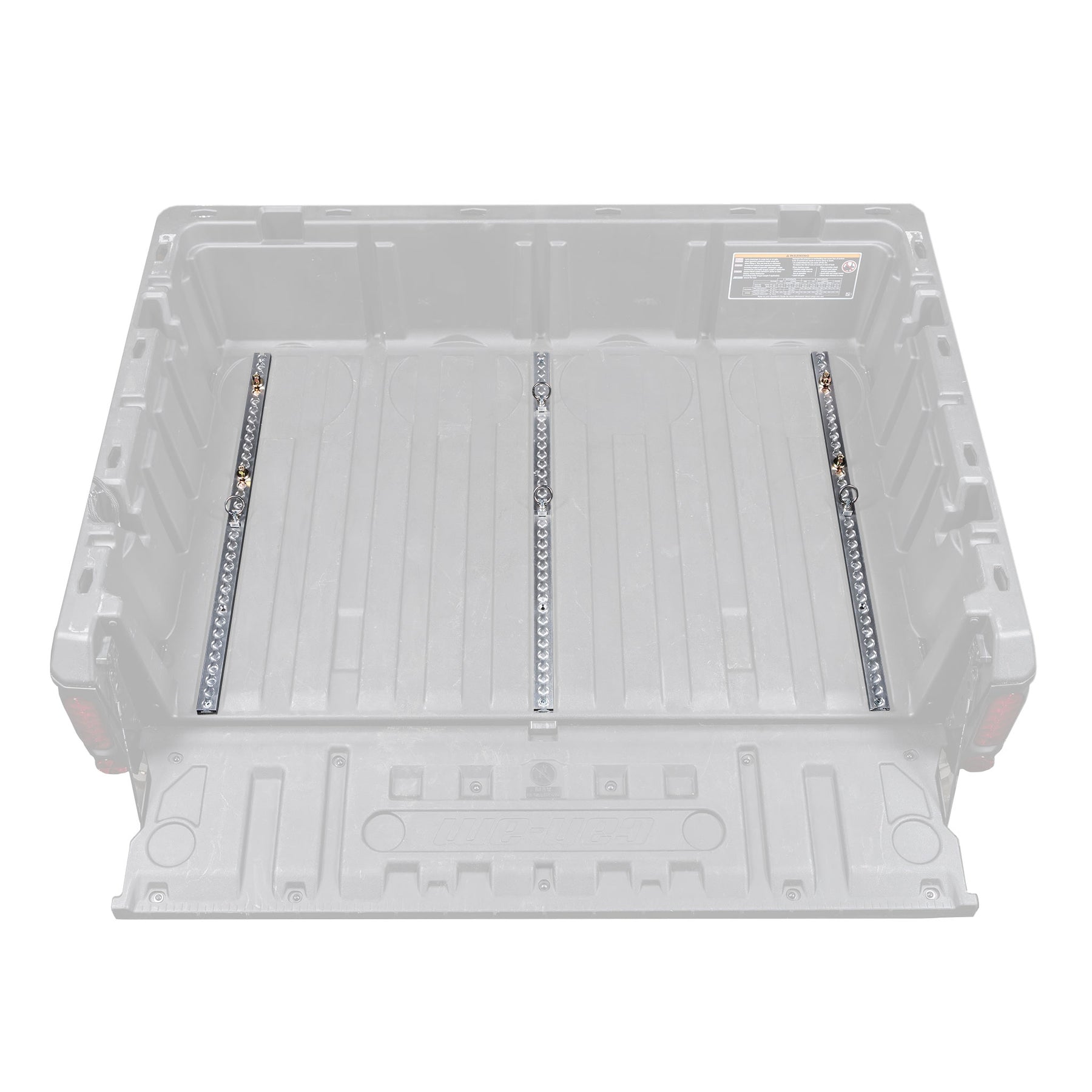 Alpha Can-Am Defender Full Bed L-Track Mounting System
