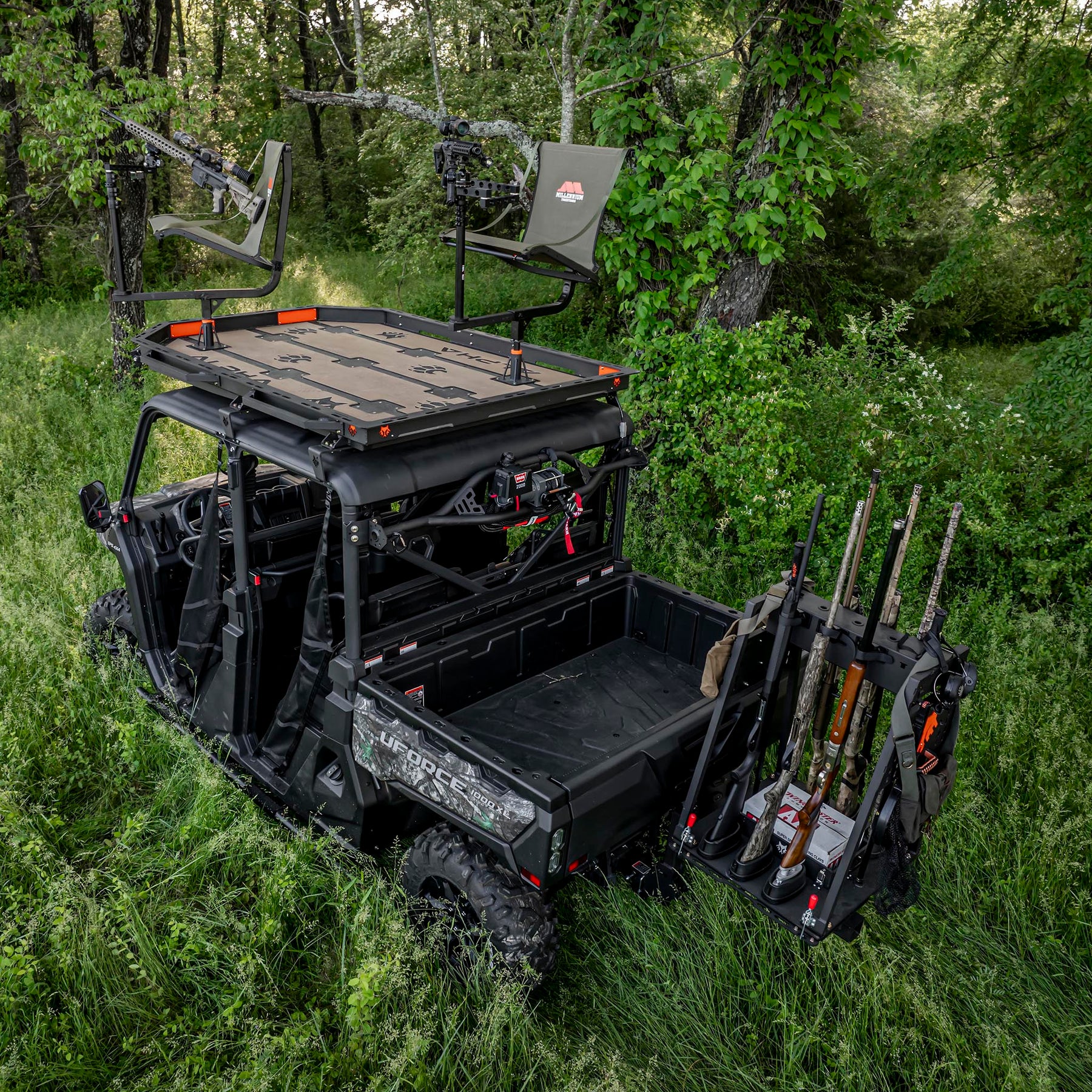 Alpha Gen 2 Heavy Haul + Gun Rack Combo