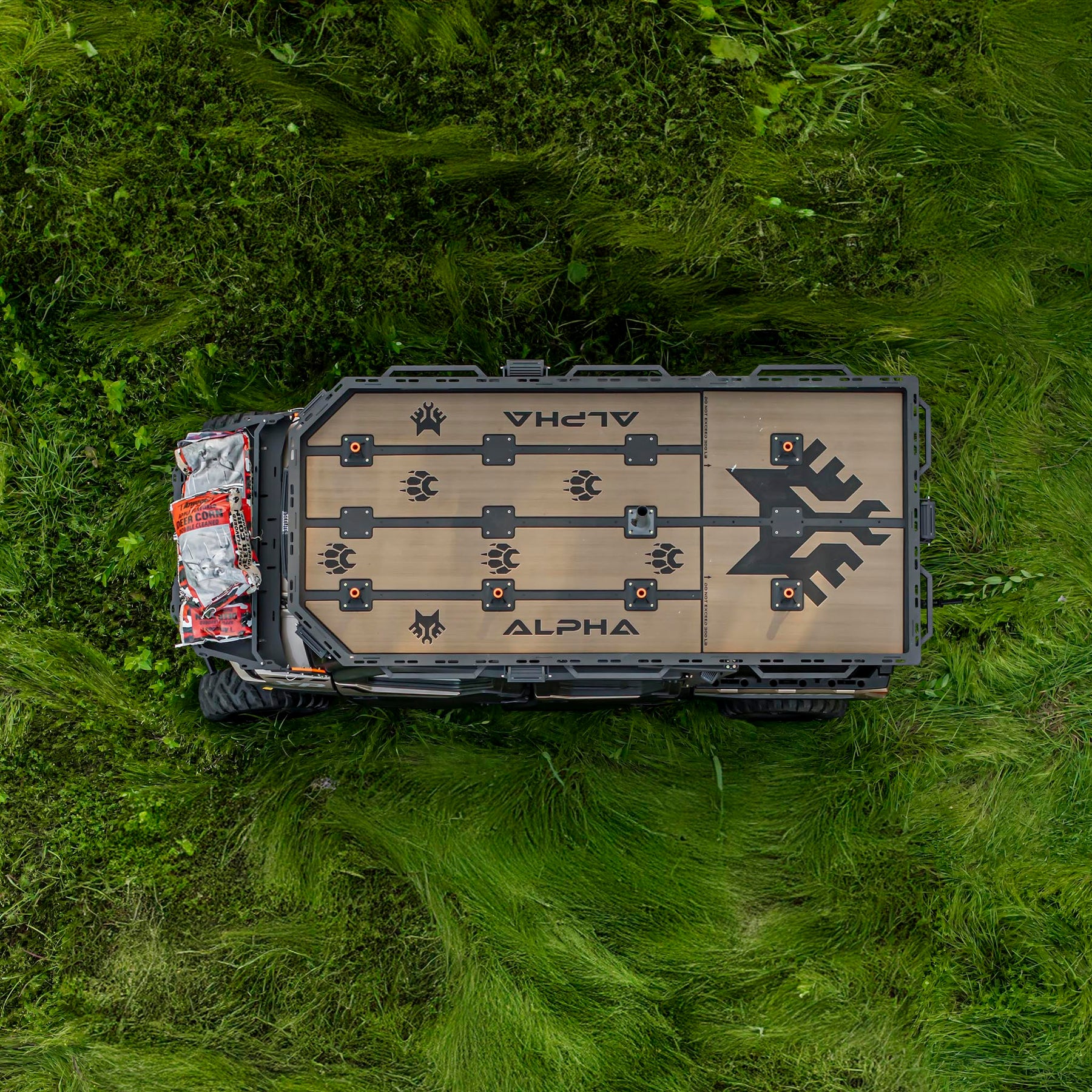 Alpha Crew Cab Extended Roof Rack