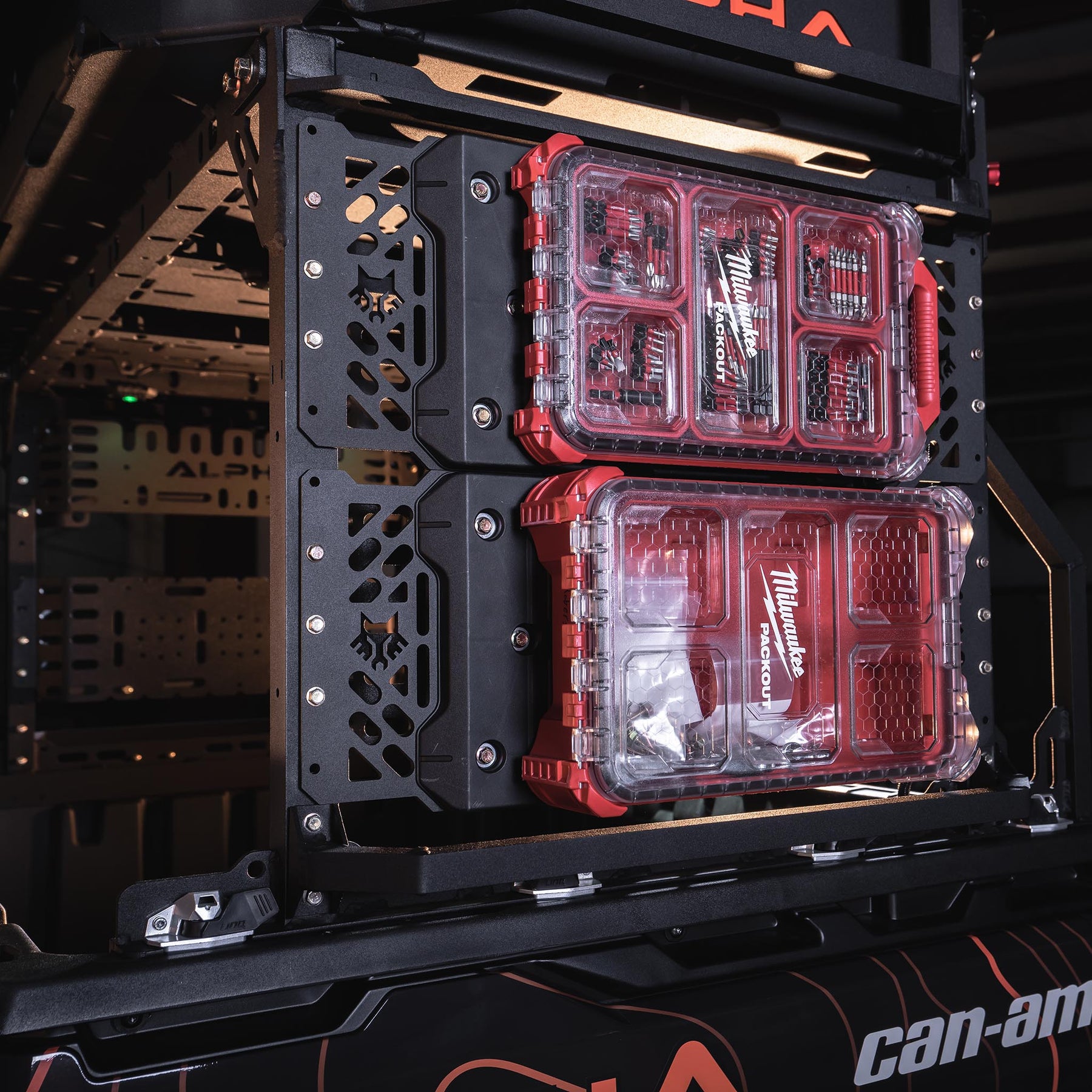 Alpha Adapt Milwaukee Compact Packout Mounting Plate