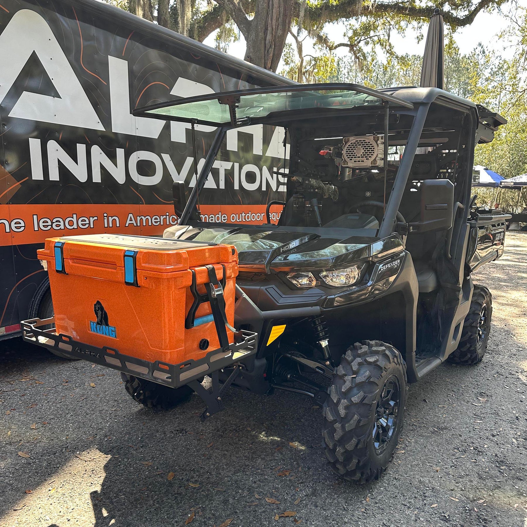 Alpha Universal Front Basket Rack