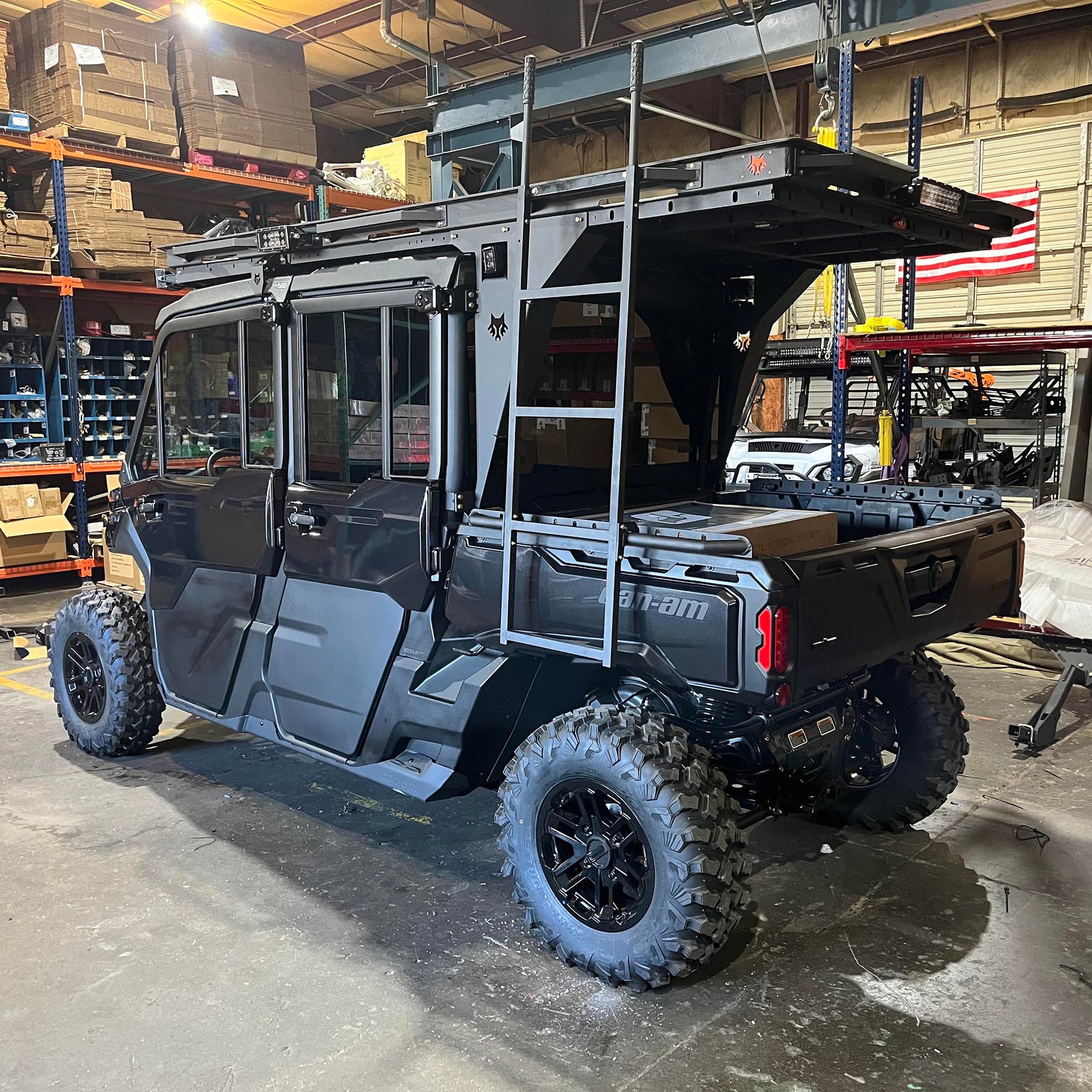 Alpha Crew Cab Extended Roof Rack