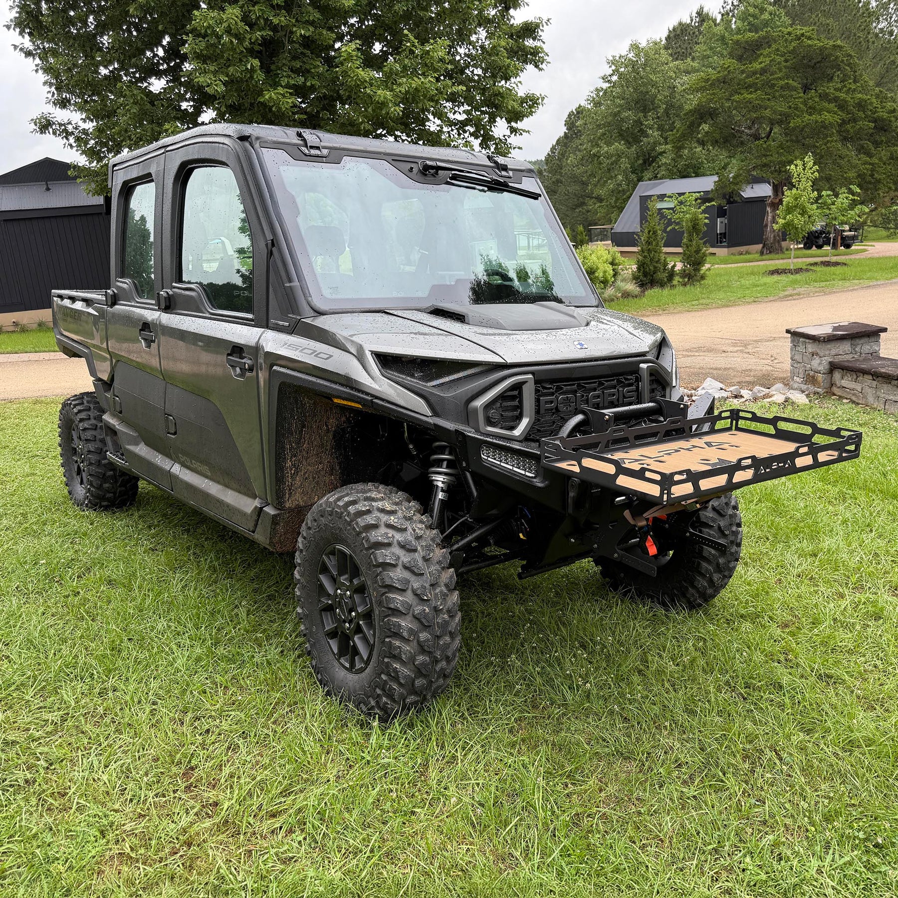 Alpha Universal Front Basket Rack
