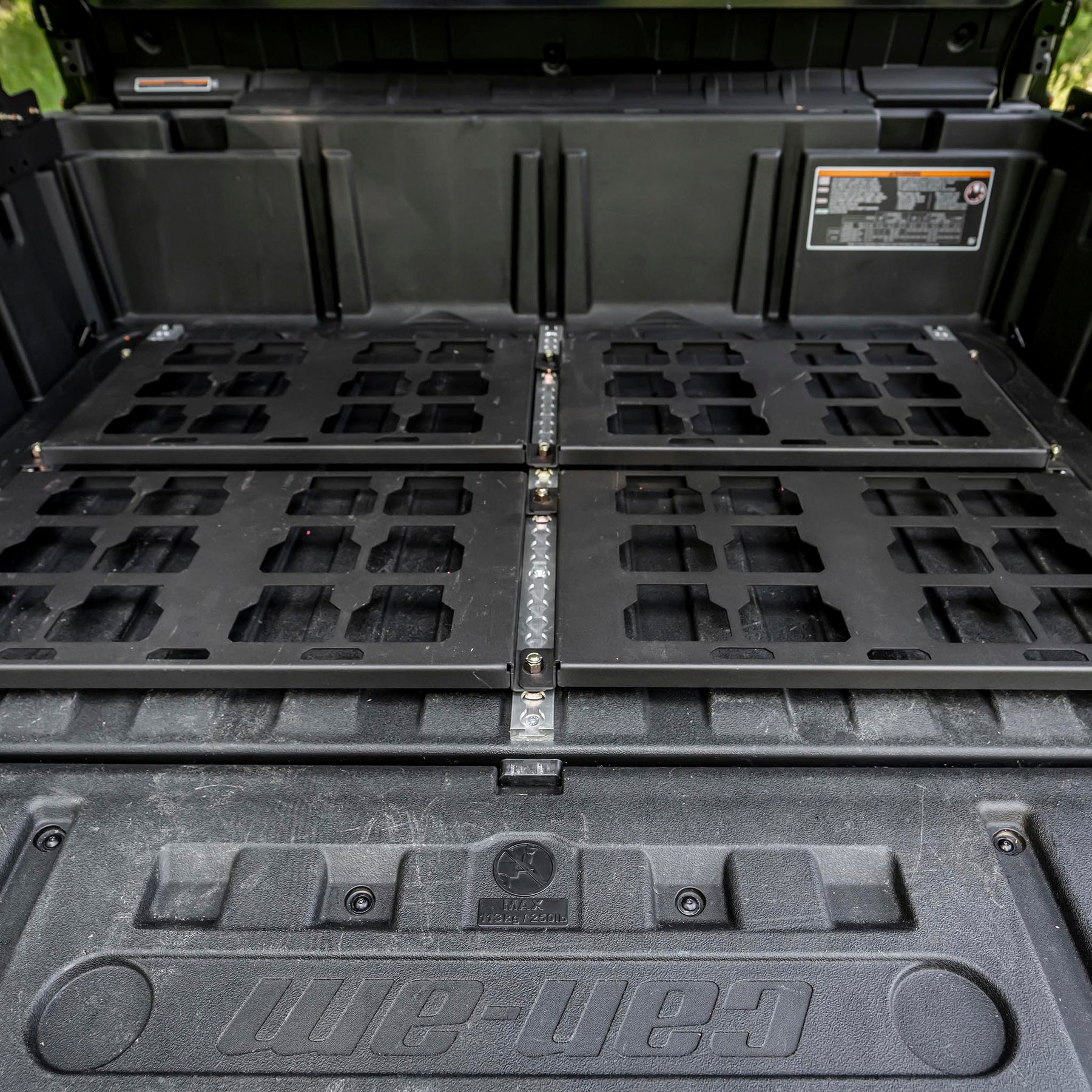 Alpha Can-Am Defender Full Bed Milwaukee Packout Mounting System
