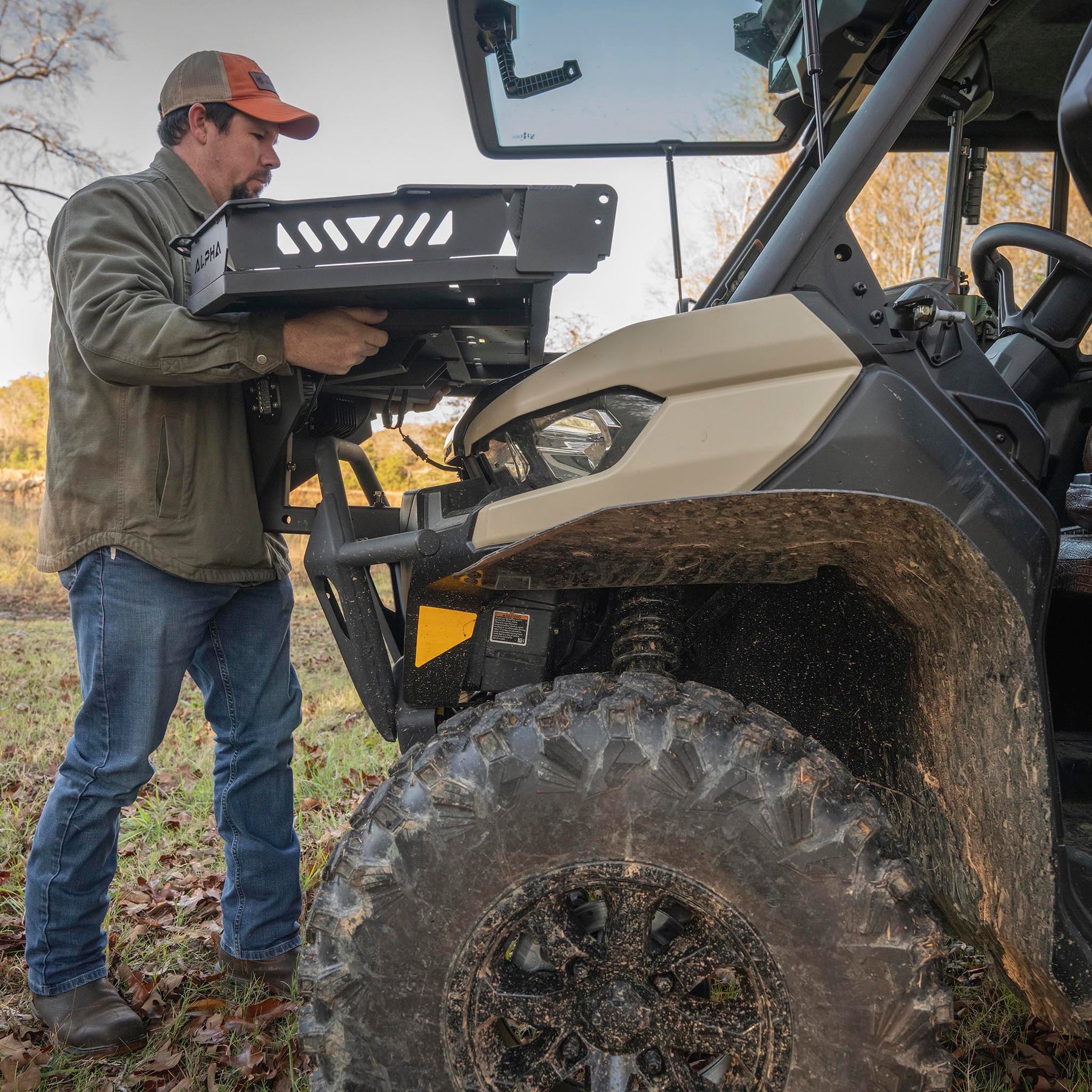 Can-Am Defender Front Rack - HD9-HD10-Limited