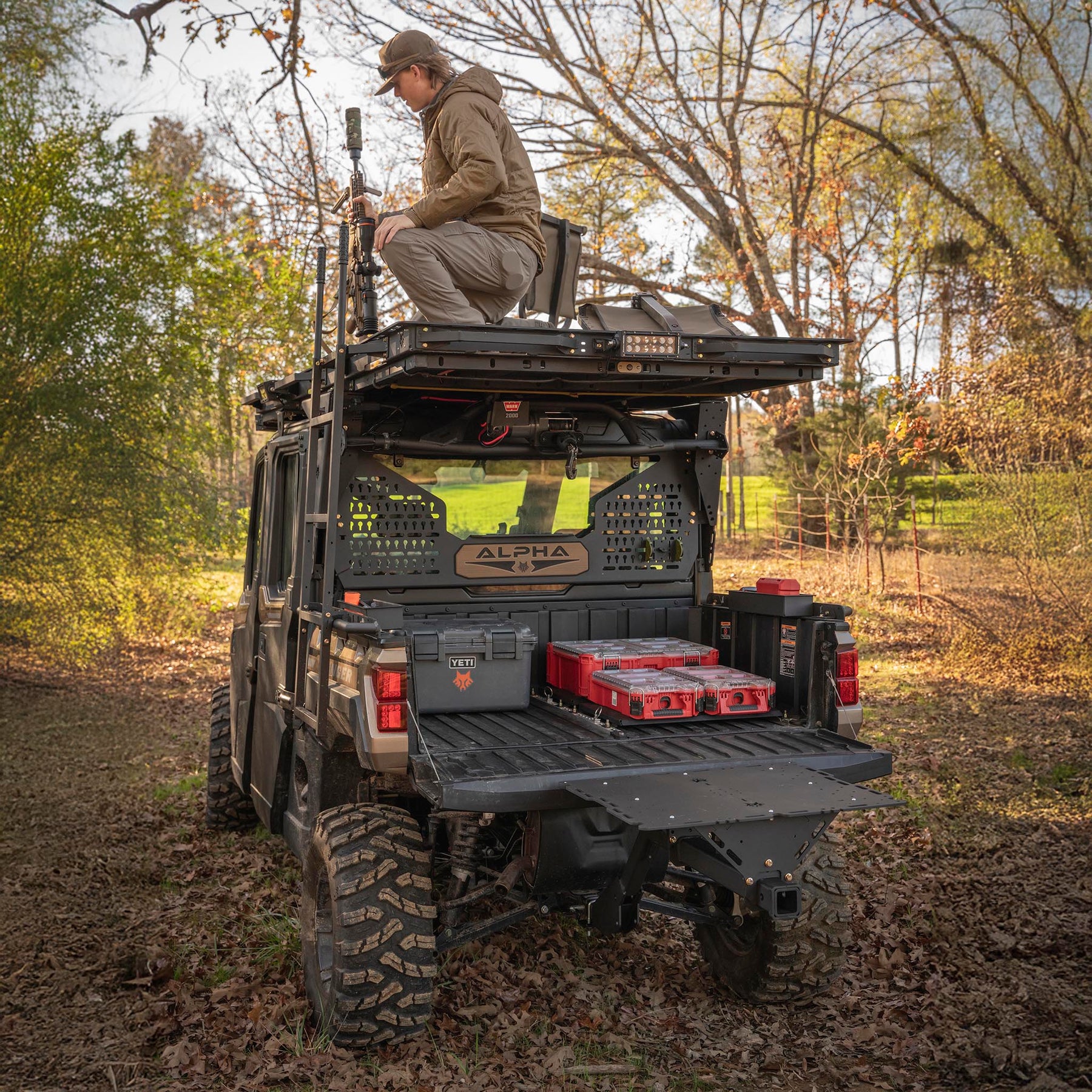 Alpha Crew Cab Extended Roof Rack