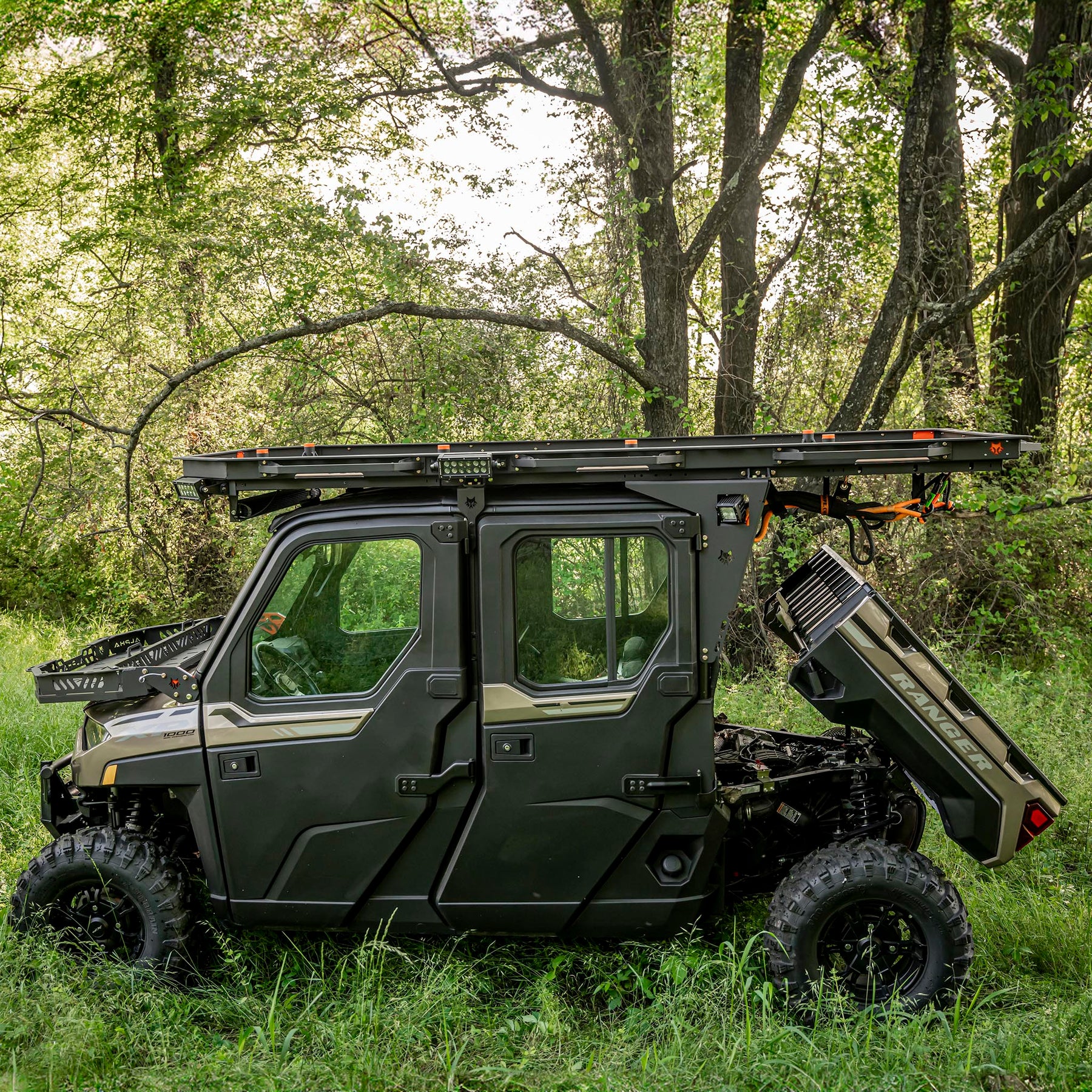 Alpha Crew Cab Extended Roof Rack