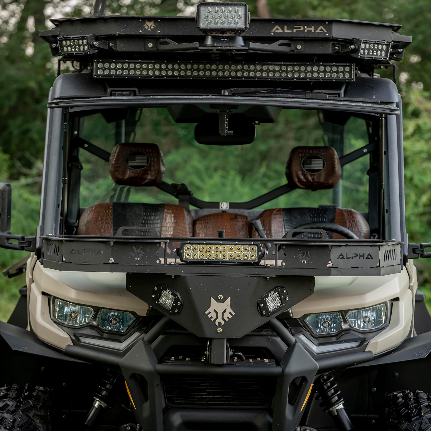 Can-Am Front Rack Light Kit