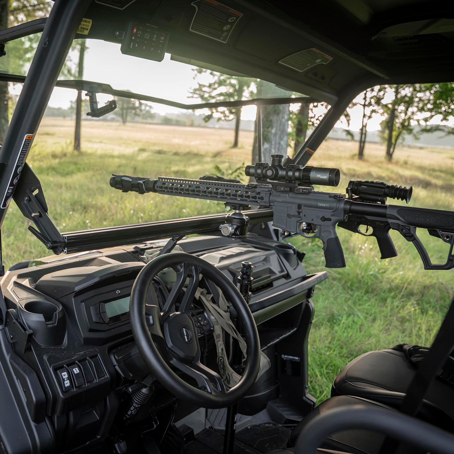 Shooting Rail 90° Ball Head Mount