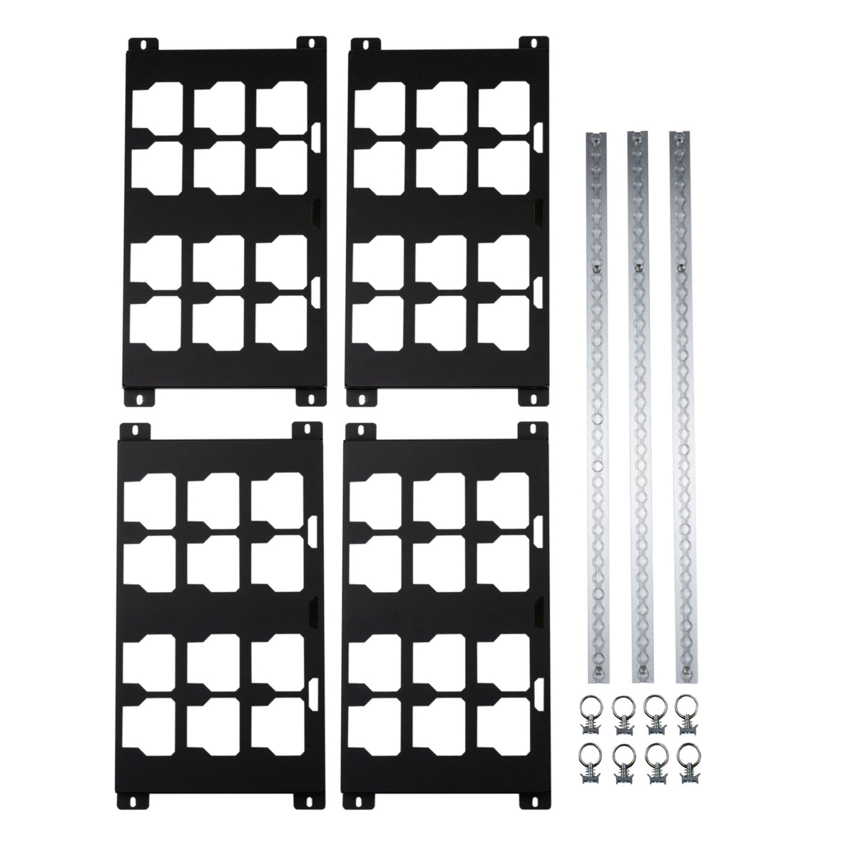 Alpha Rack Divider Panel Alpha Can-Am Defender Full Bed Milwaukee Packout Mounting System