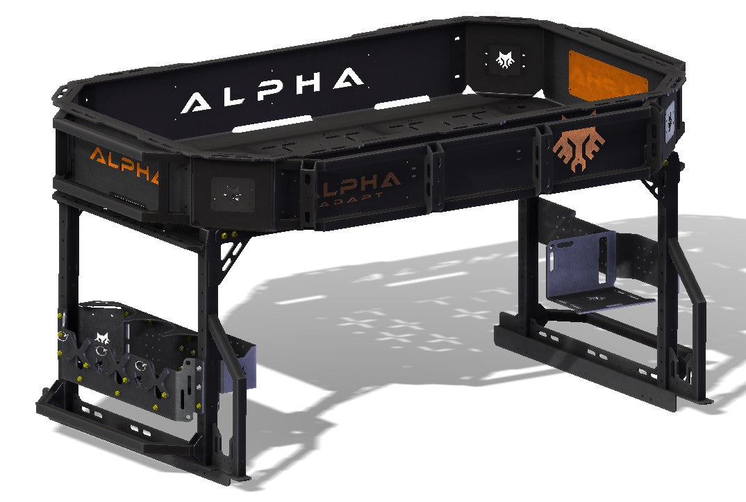 Alpha Adapt Ultimate Rack System | UTV Cargo Rack | Polaris | Can-AM