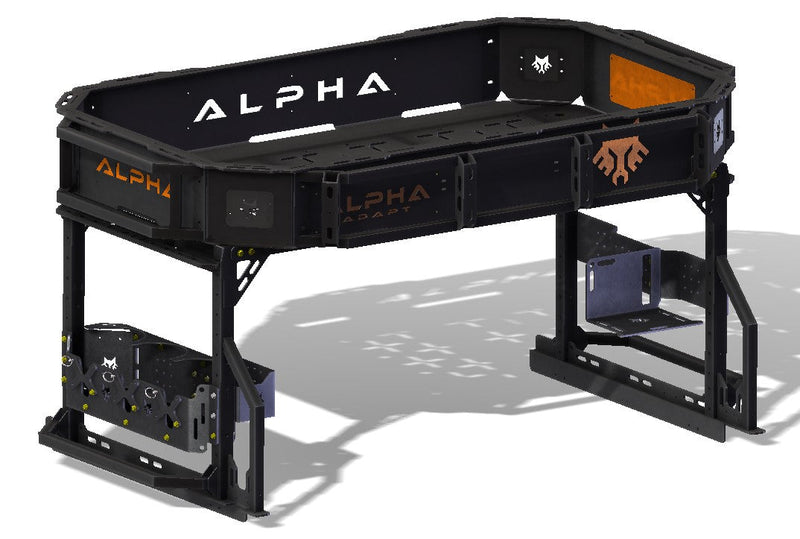 Alpha Innovations Rack Alpha Adapt Ultimate Rack System | UTV Cargo Rack | Polaris | Can-AM