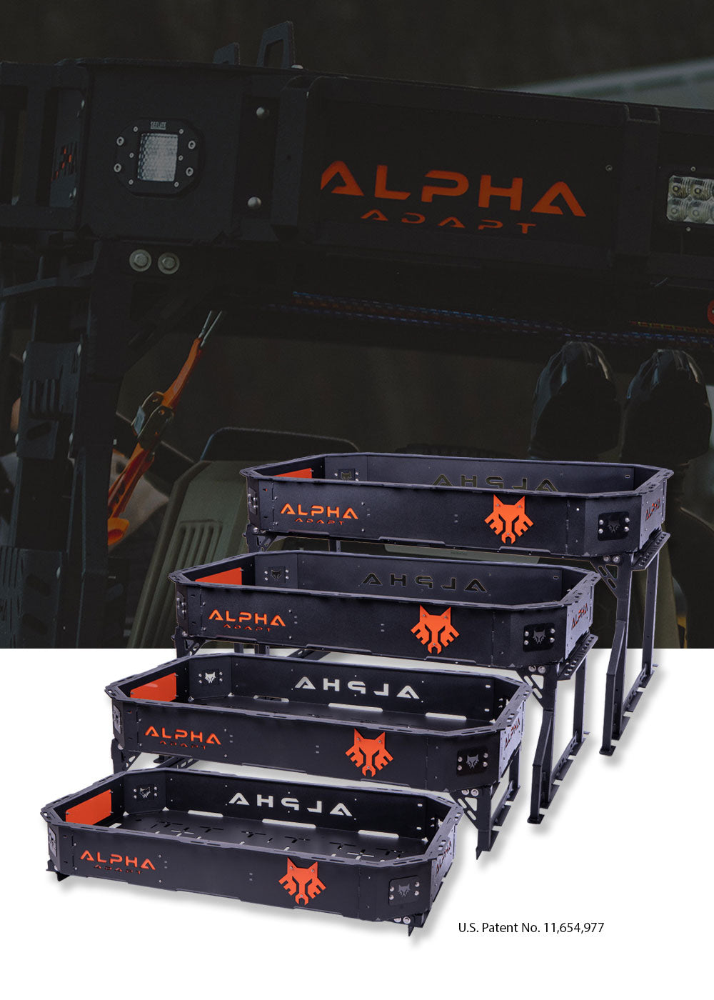 Alpha Rack UTV Rack System | Polaris | Can-Am | UTV Cargo Rack