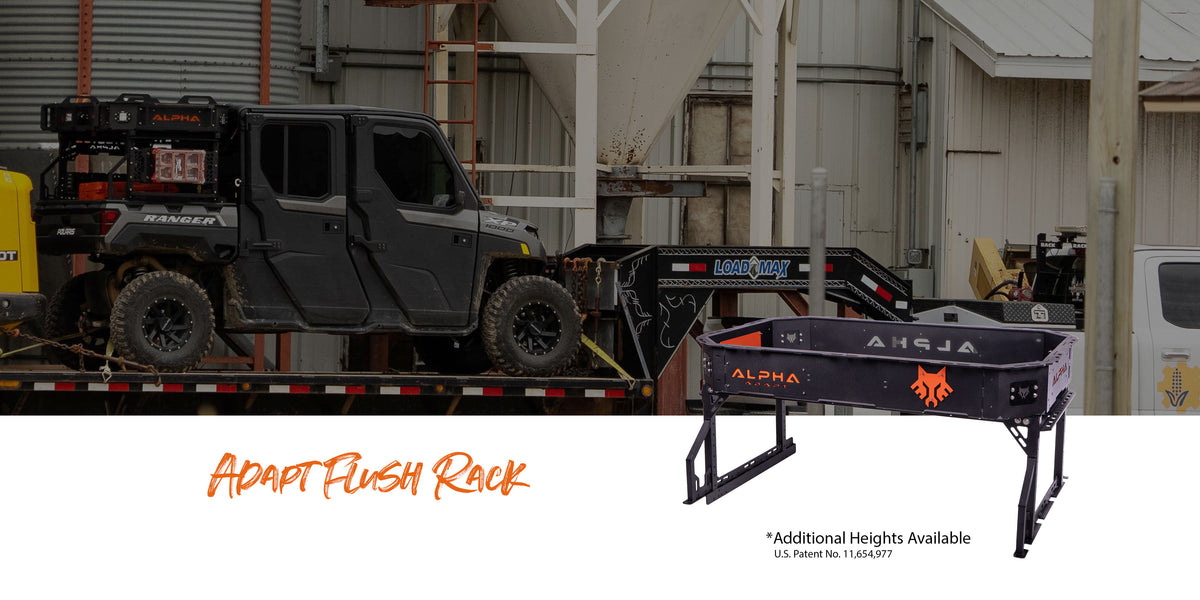 Alpha Innovations Rack Alpha Rack UTV Rack System | Polaris | Can-Am | UTV Cargo Rack