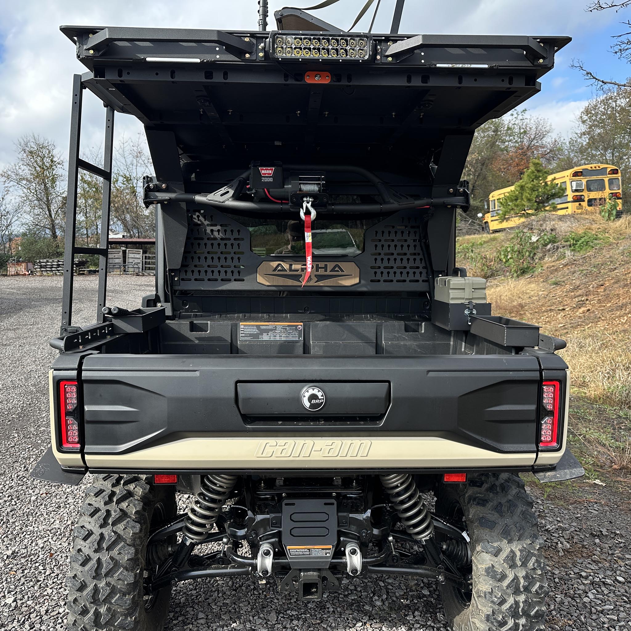 Headache Rack for Alpha Can Am Extended Roofs
