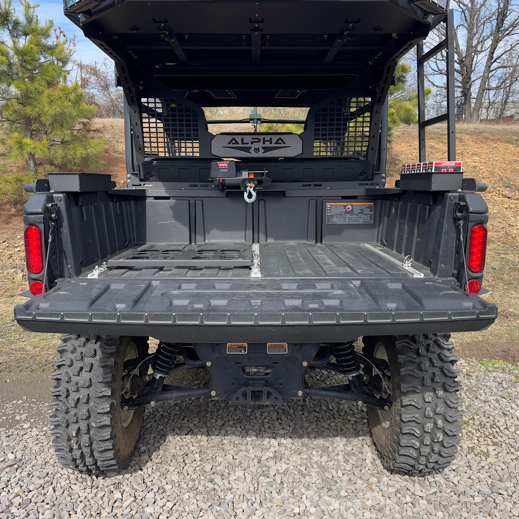Headache Rack for Alpha Can Am Extended Roofs
