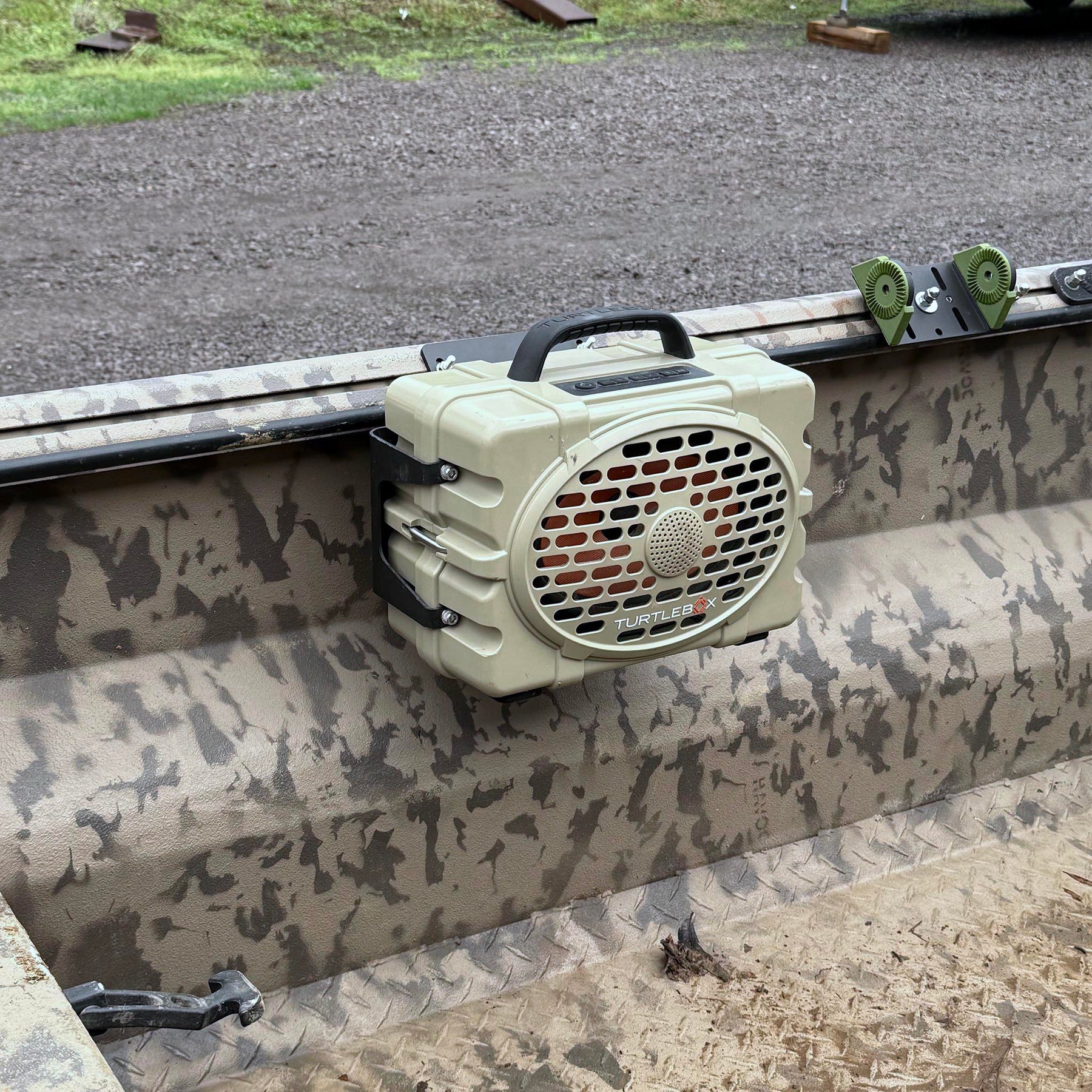 Turtlebox Crate T-Rail Boat Mount Plate