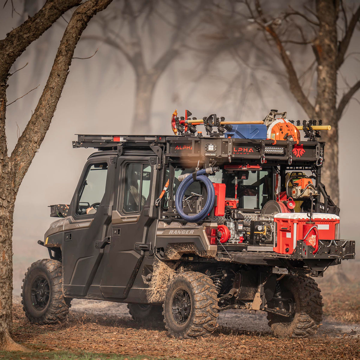Alpha Adapt Ultimate Rack System | UTV Cargo Rack | Polaris | Can-AM