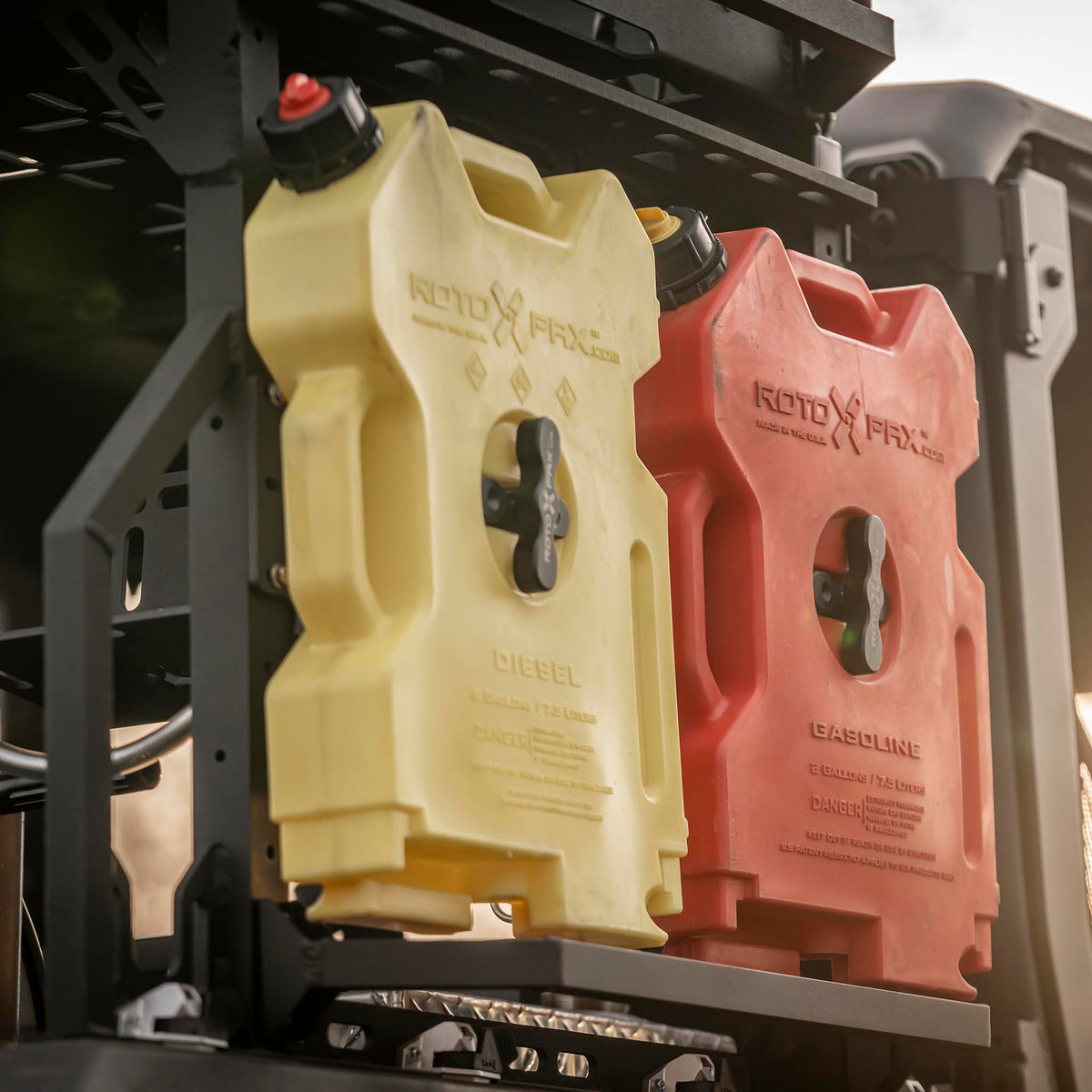 Rotopax Mounts Alpha Double RotopaX Mounting Plate