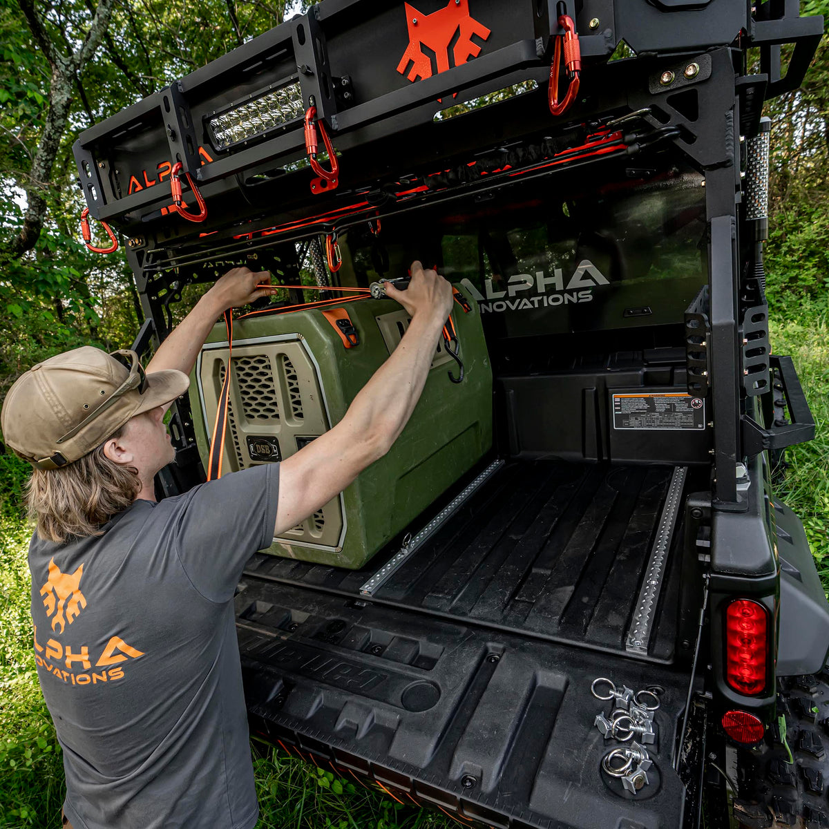 Polaris L-Track Rail Mounting System