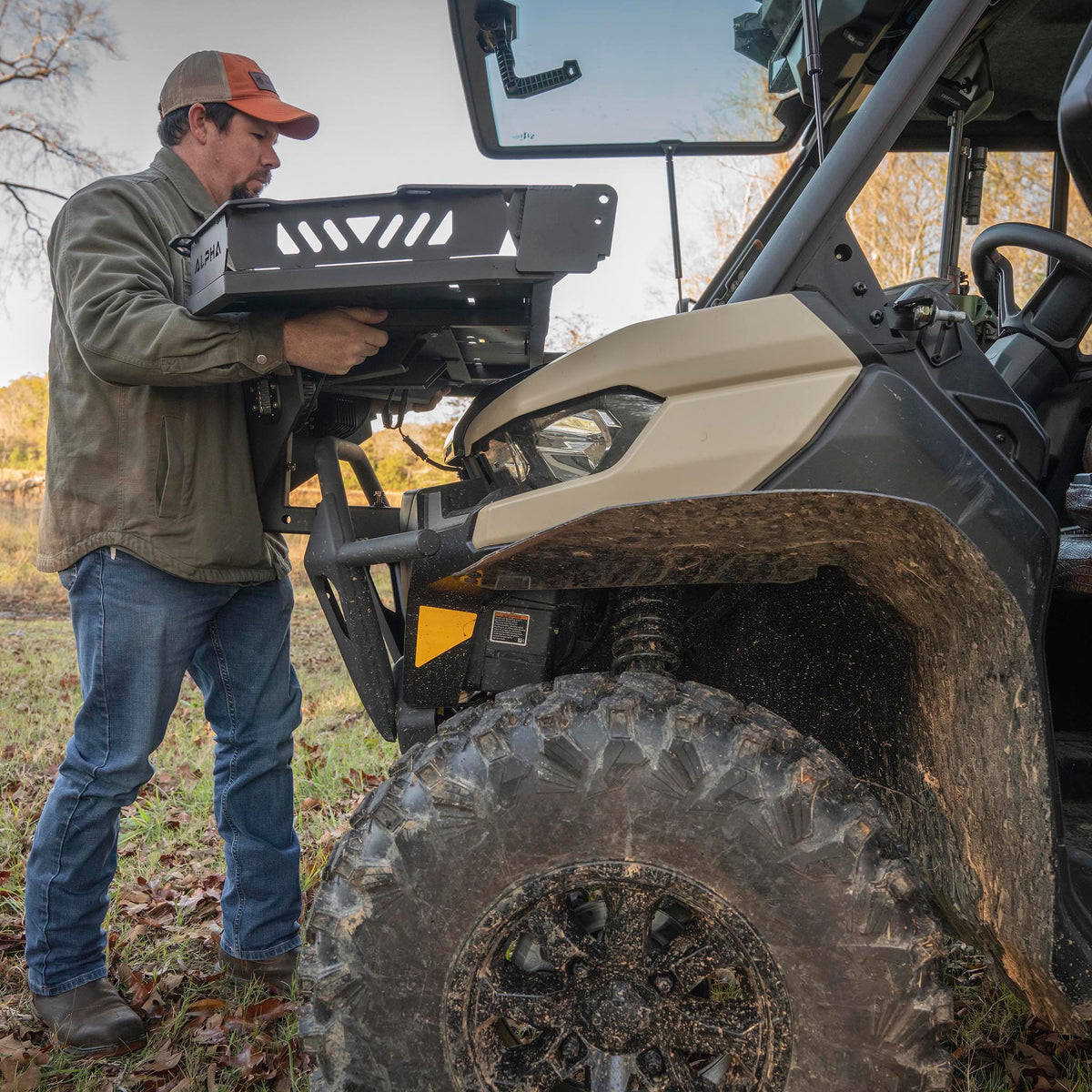 Can Am Defender Front Rack Can-Am Defender Front Rack - HD9-HD10-Limited