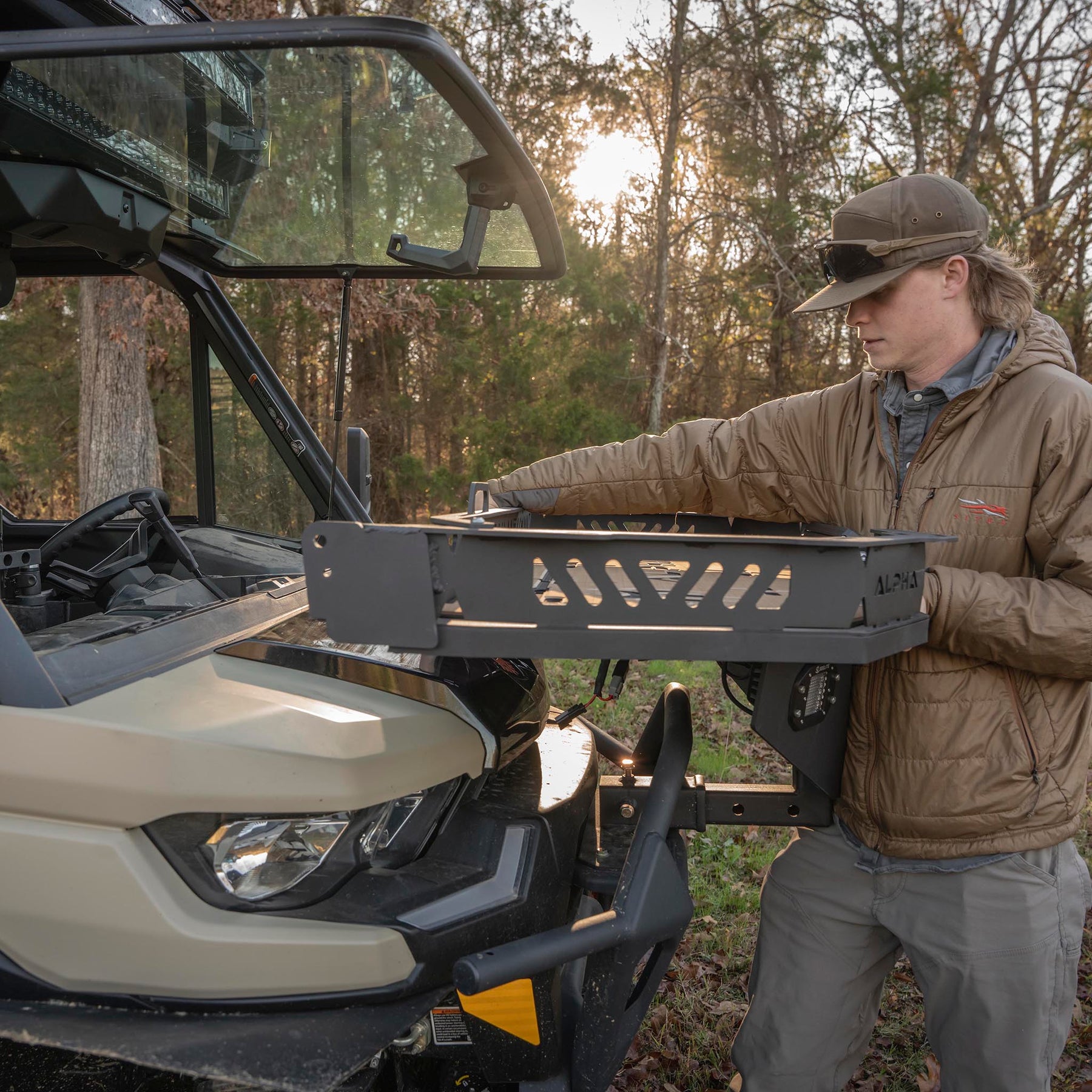 Can-Am Limited Front Bumper Hitch System