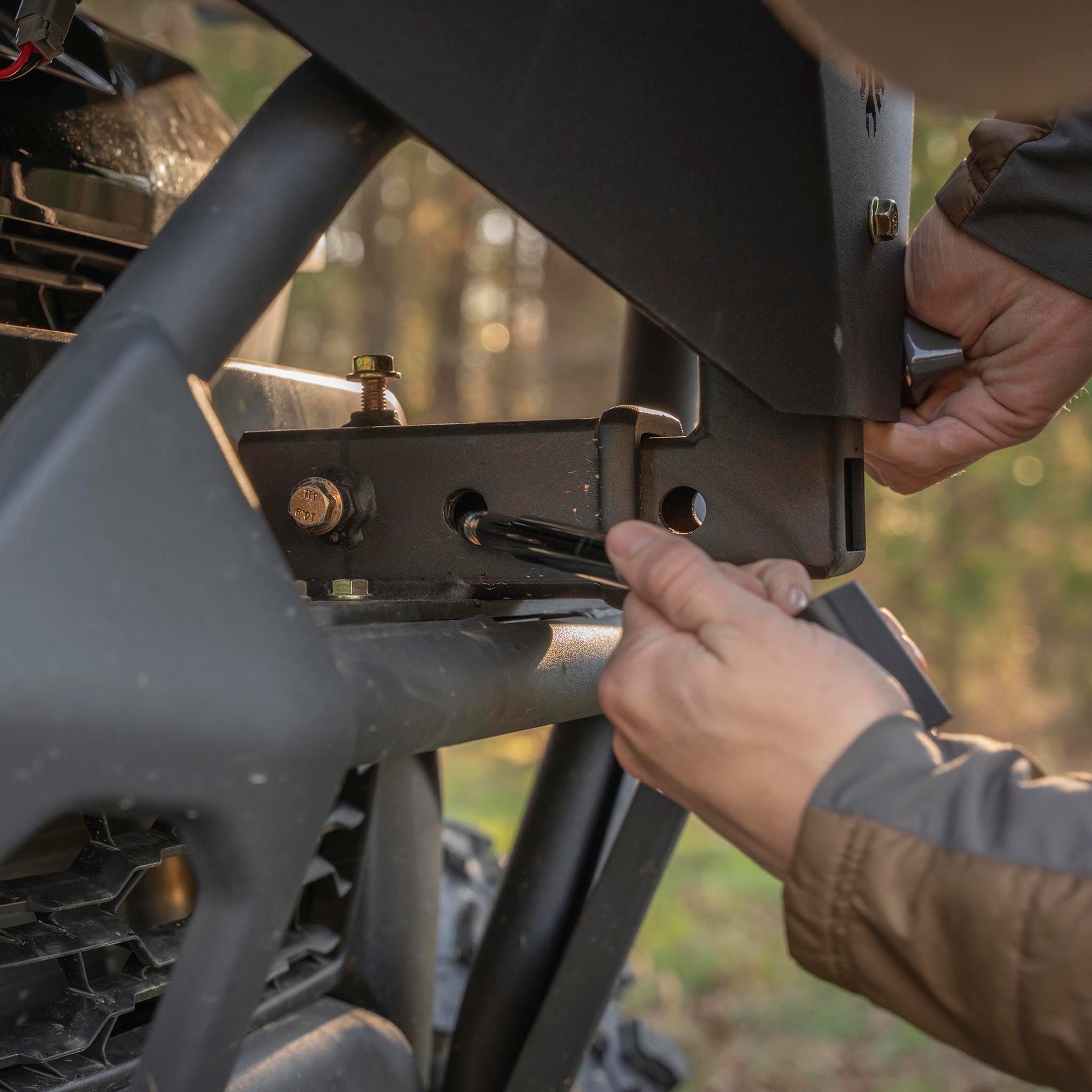 Can-Am Limited Front Bumper Hitch System