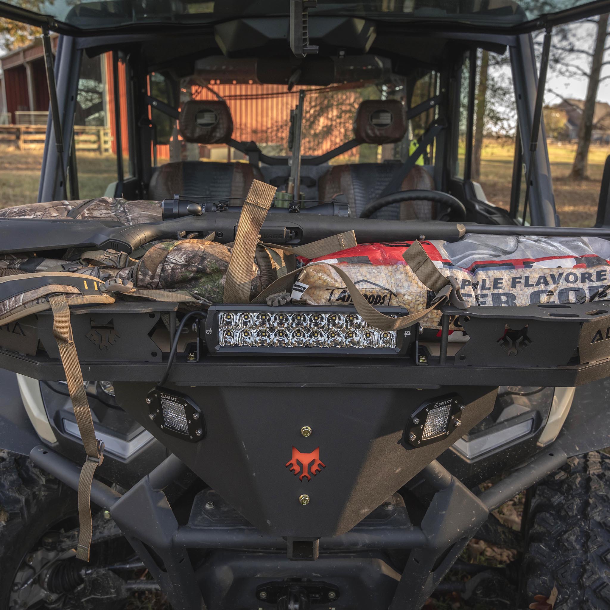 Front Rack Lights Can-Am Front Rack Light Kit