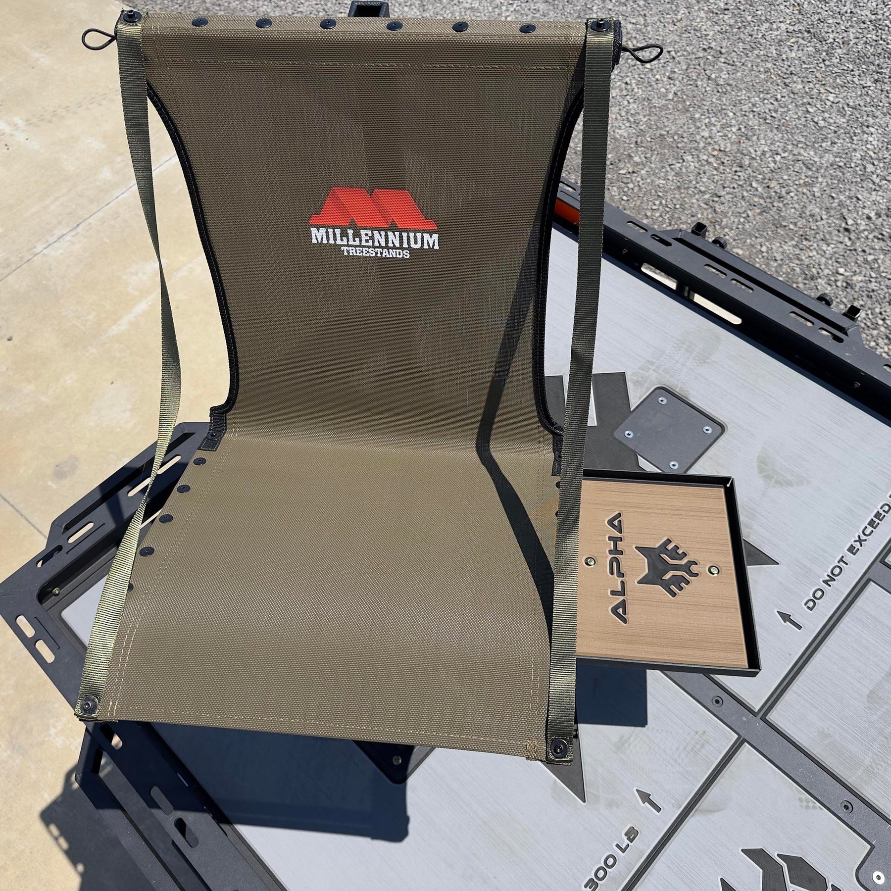 Alpha Millennium Seat Storge Tray
