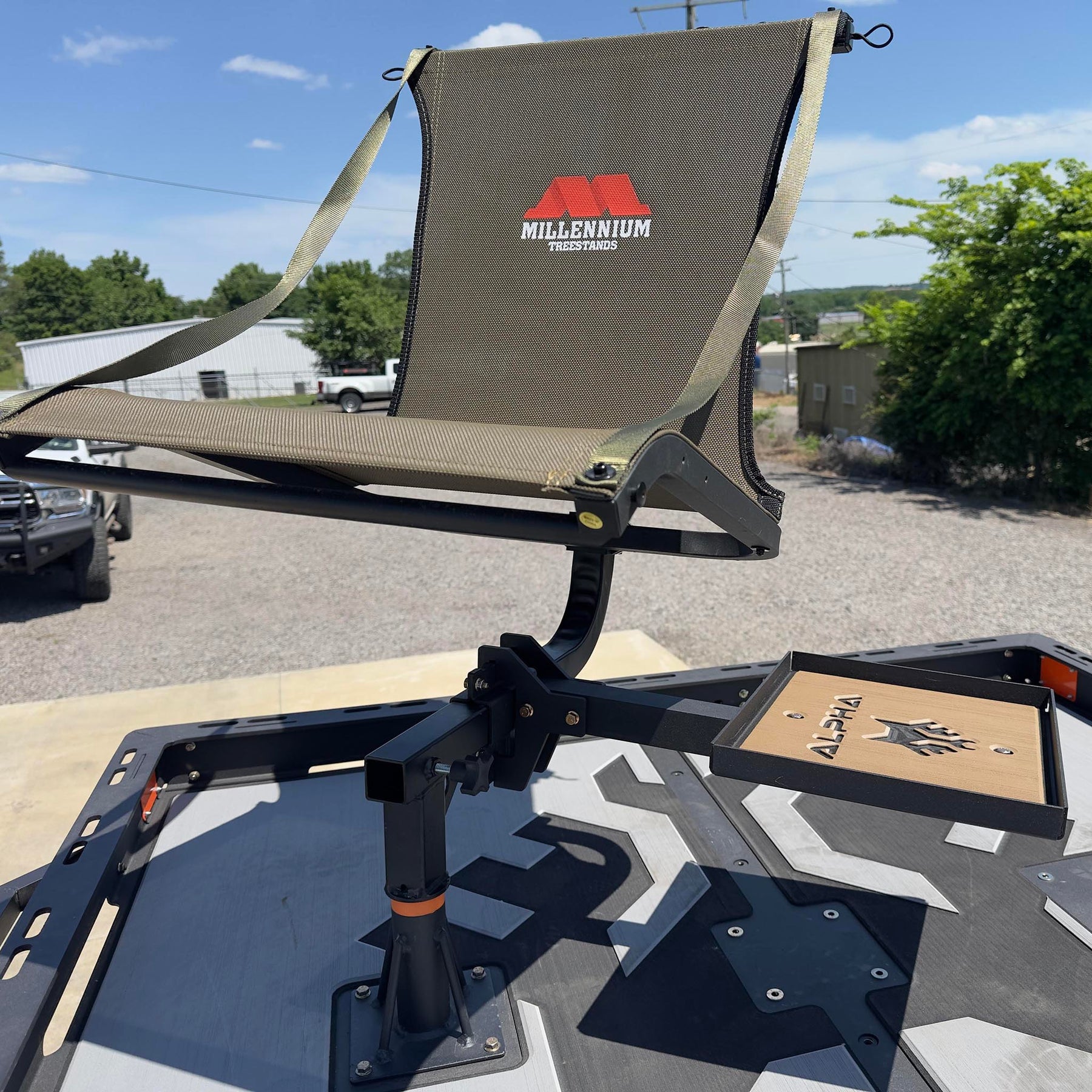 Alpha Millennium Seat Storge Tray