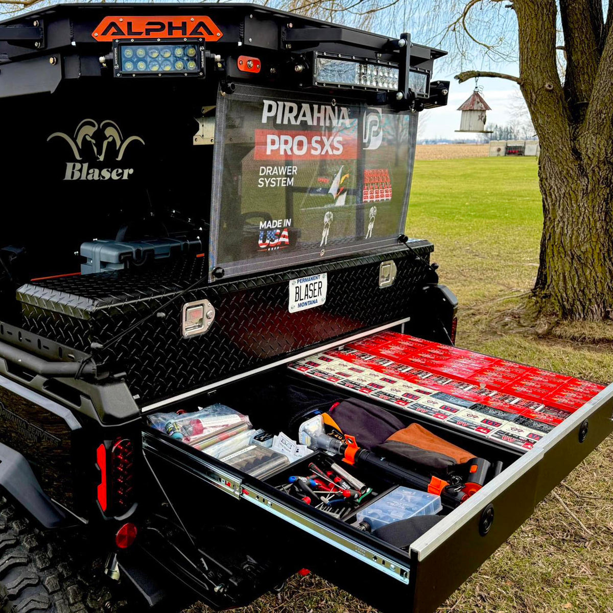 PIRANHA PRO SXS DRAWER SYSTEM