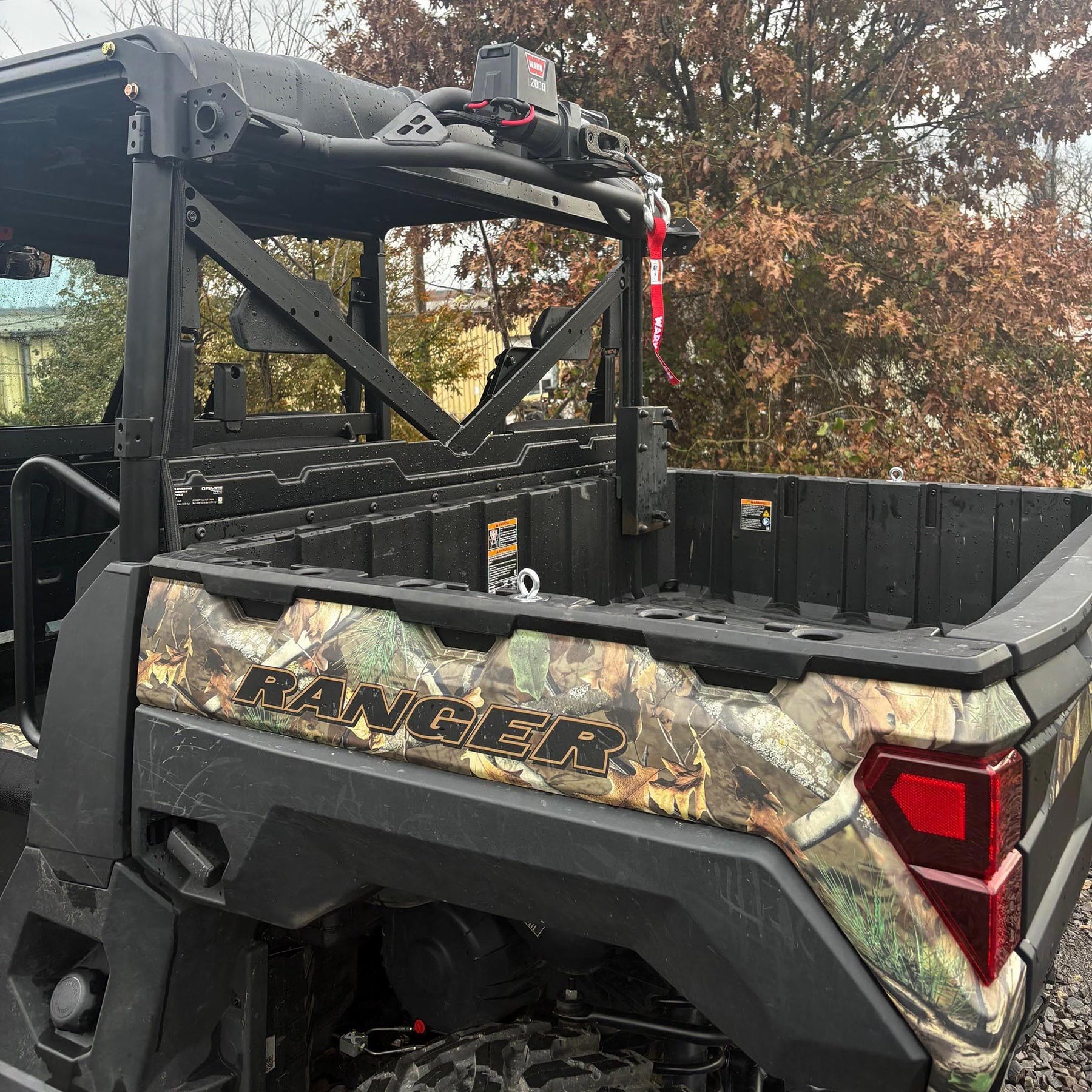 Polaris Ranger Headache Winch Mount