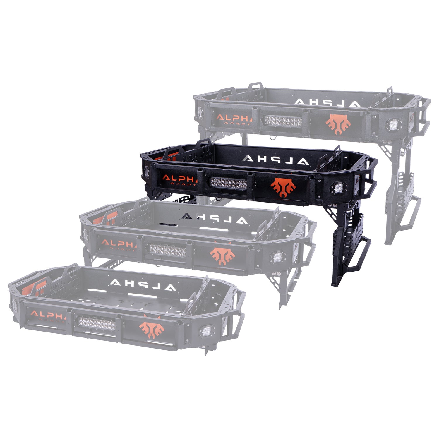 Alpha Adapt Ultimate Rack System | UTV Cargo Rack | Polaris | Can-AM