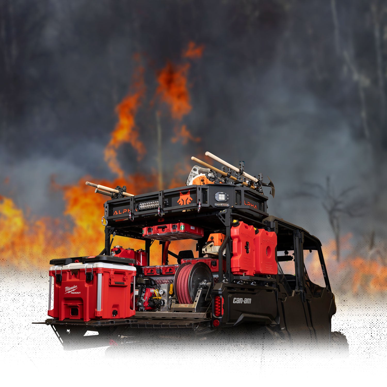 Alpha Adapt Ultimate Rack System | UTV Cargo Rack | Polaris | Can-AM