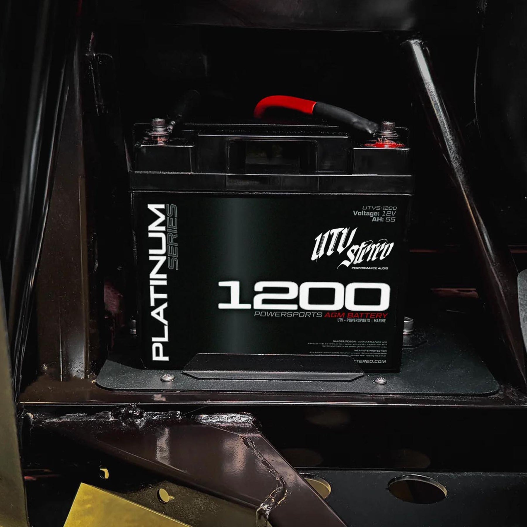 Can Am Defender Second Battery Kit with Dual Battery Charger/Maintainer